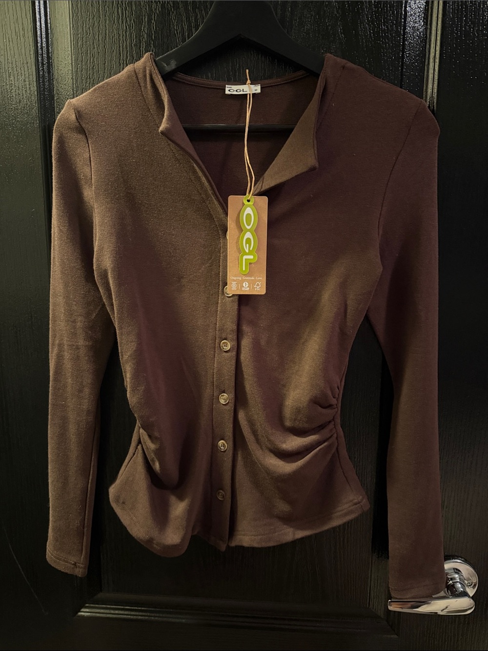 OGL Prowarm Long Sleeve Button-up Top